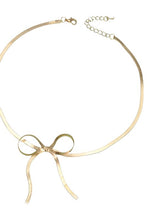 Load image into Gallery viewer, Timeless Bow Chain Necklace