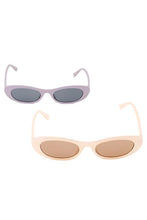 Load image into Gallery viewer, Modern Day Oval Sunglasses