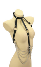 Load image into Gallery viewer, Chain’d Blacked Harness