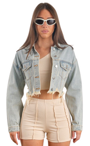 LOVE Pride Denim Jacket