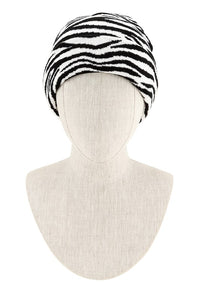 Zebra Print Beanie