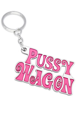 Pussy Wagon Keychain